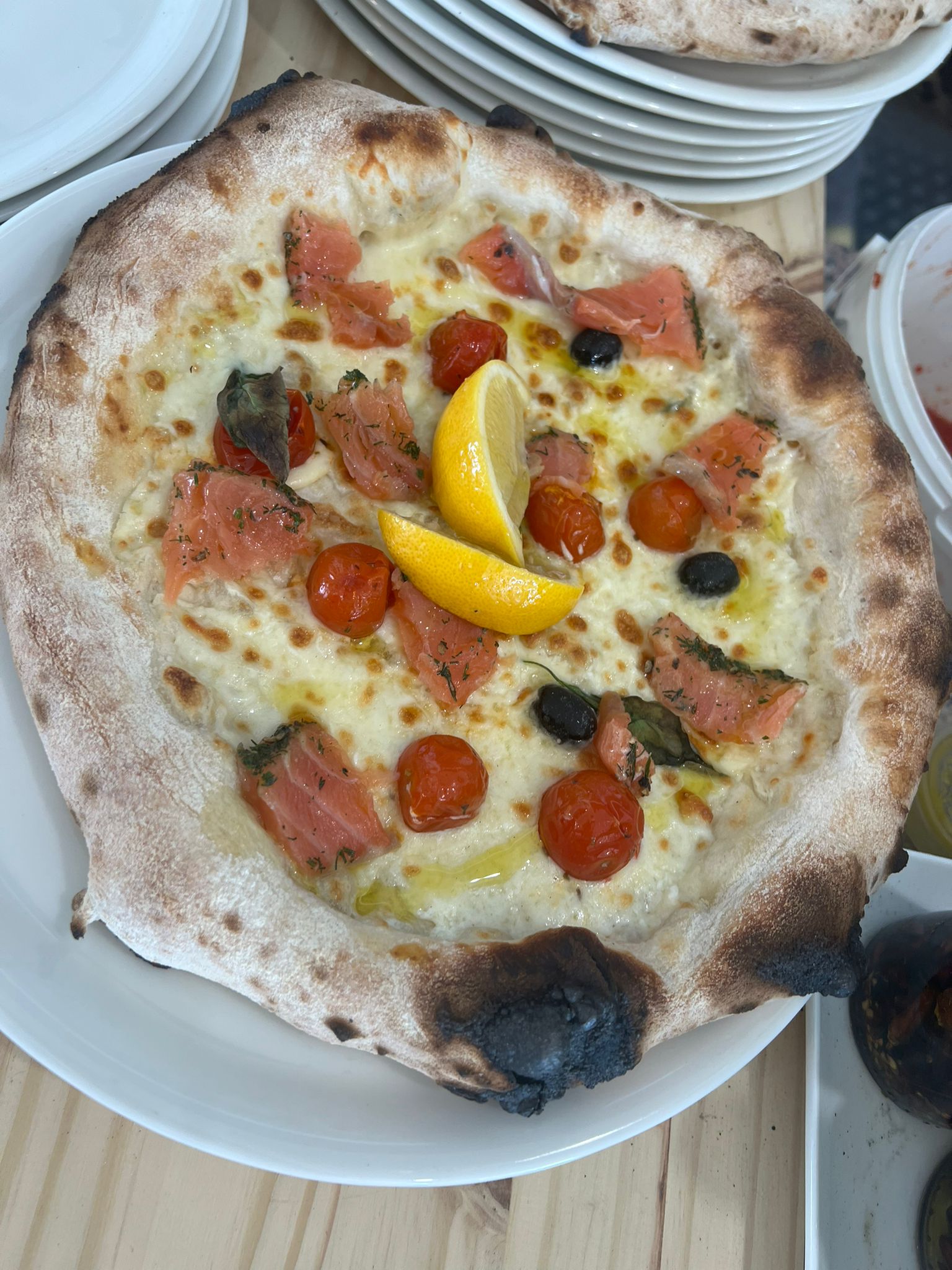 Pizza Salmone