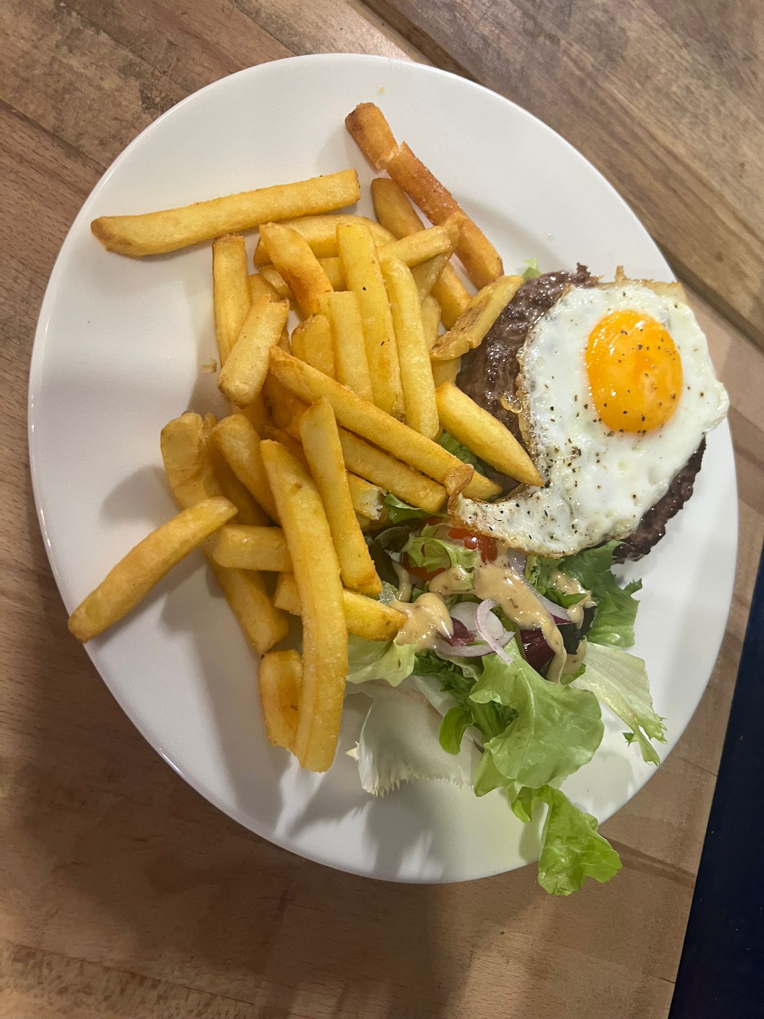 Steak à cheval